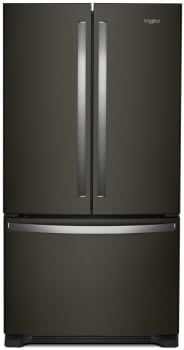 Whirlpool 36 Inch 36" Counter Depth French Door Refrigerator WRFC2036RV - View 2 | Fridge.com
