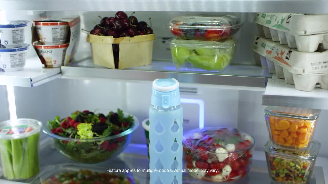 Whirlpool 36 Inch 36" Counter Depth French Door Refrigerator WRFC9636RV - View 2 | Fridge.com