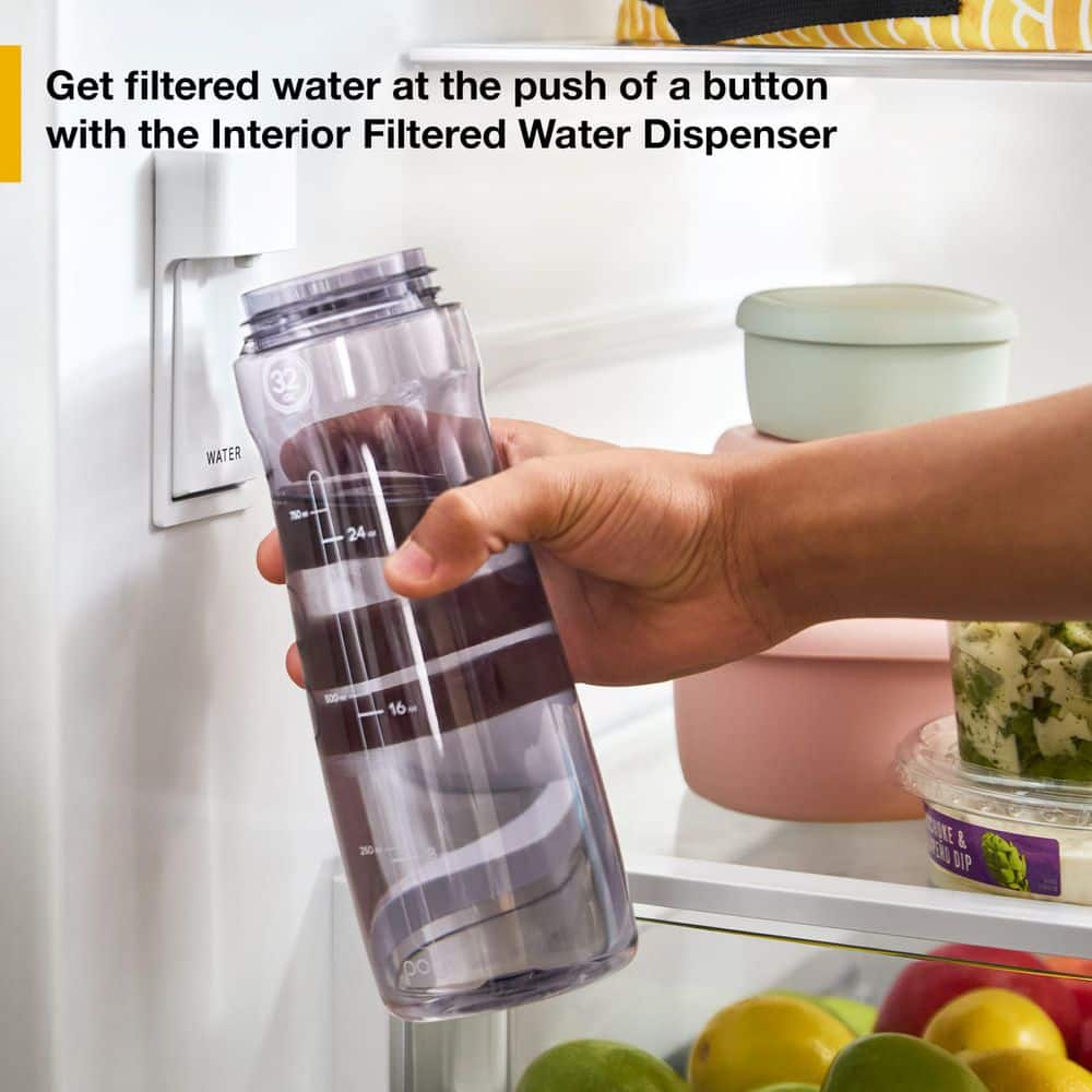 Whirlpool 36 Inch 36" French Door Refrigerator WRFF3336SB - View 4 | Fridge.com