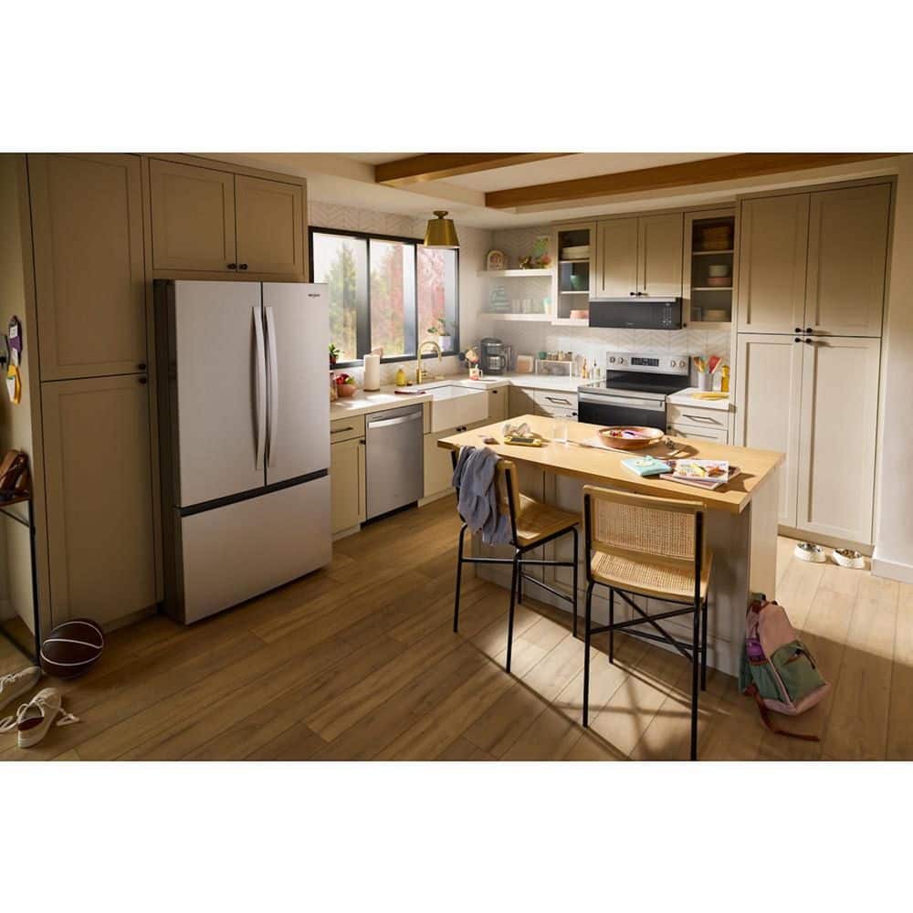 Whirlpool 36 Inch 36" French Door Refrigerator WRFF3336SB - View 5 | Fridge.com