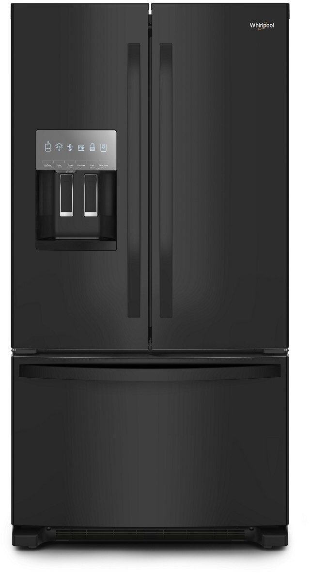 Whirlpool 36 Inch French Door Refrigerator WRFF3436RB — FIN-0019159 | Fridge.com