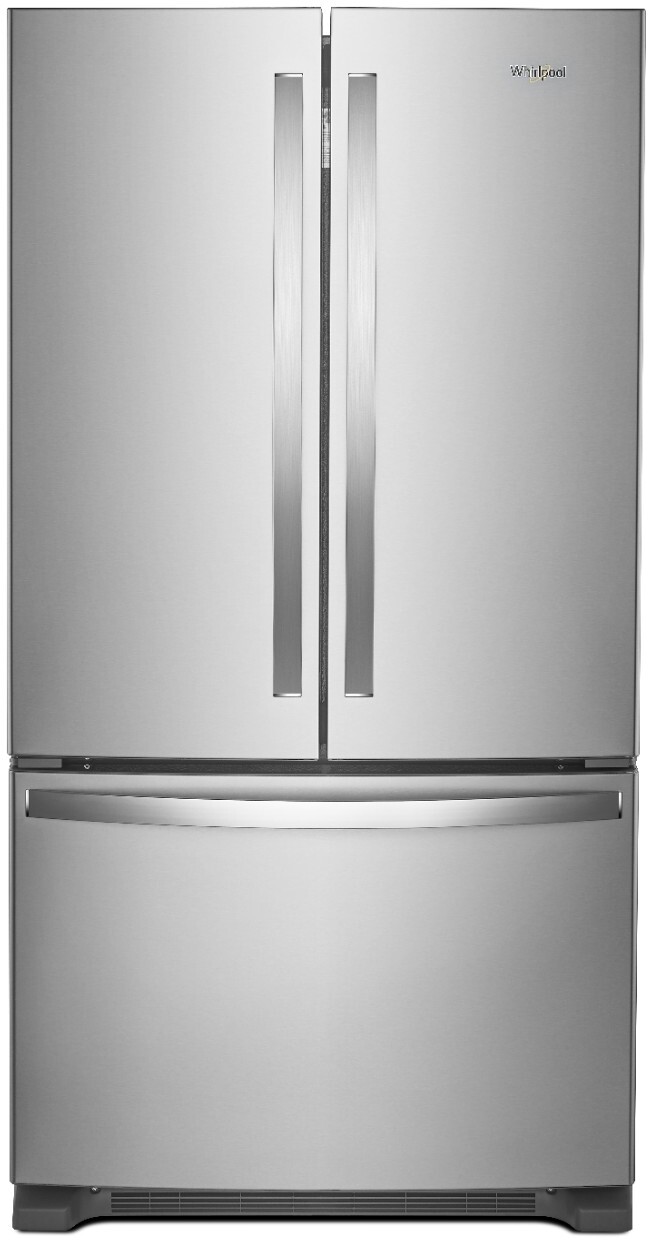 Whirlpool 36 Inch 36" French Door Refrigerator WRFF3436RV - View 5 | Fridge.com