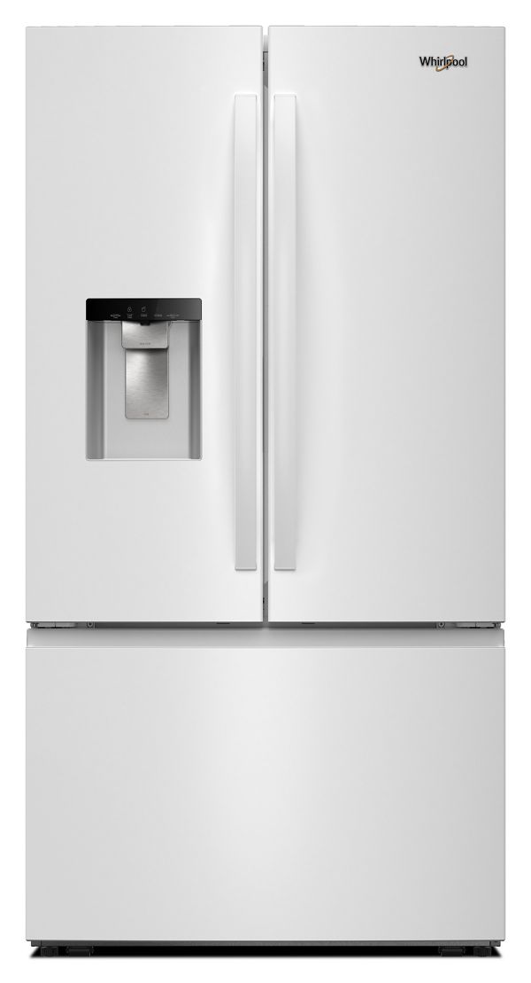 Whirlpool Our largest refrigerator has the capacity to do it all with extra space, more ice and flexible organization to keep up with all your family needs. in White 30 cu. ft. WRFF3536SW | Fridge.com