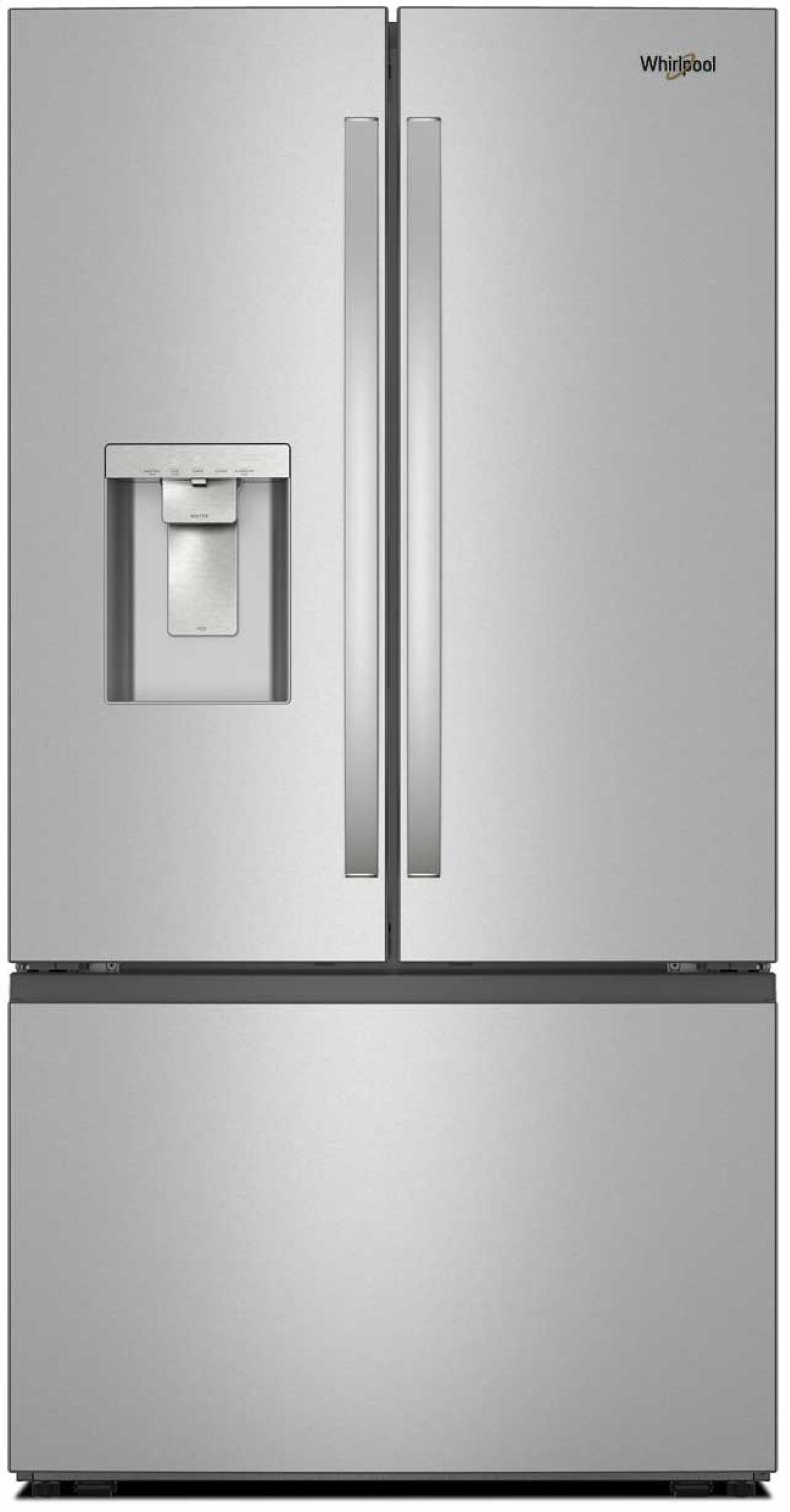 Whirlpool 36 Inch 36" French Door Refrigerator WRFF3536SZ | Fridge.com