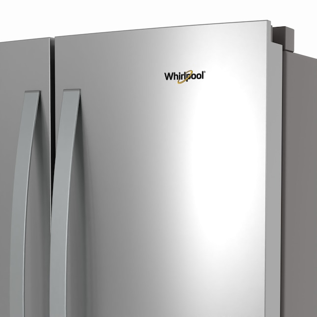 Whirlpool 33 Inch Freestanding Refrigerator WRFF5333PB - View 3 | Fridge.com