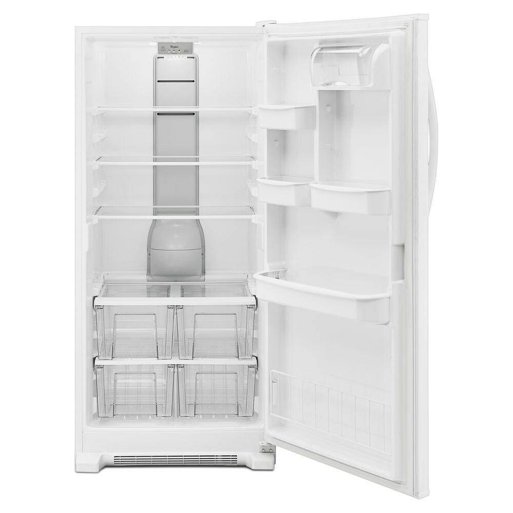 Whirlpool 31 in. Wide All Refrigerator With LED Lighting In White 18 cu. ft. WRR56X18FW - View 4 | Fridge.com