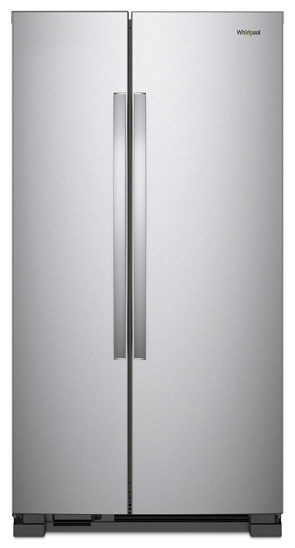 Whirlpool 33 Inch 33" Side-by-Side Refrigerator WRS312SNHM | Fridge.com