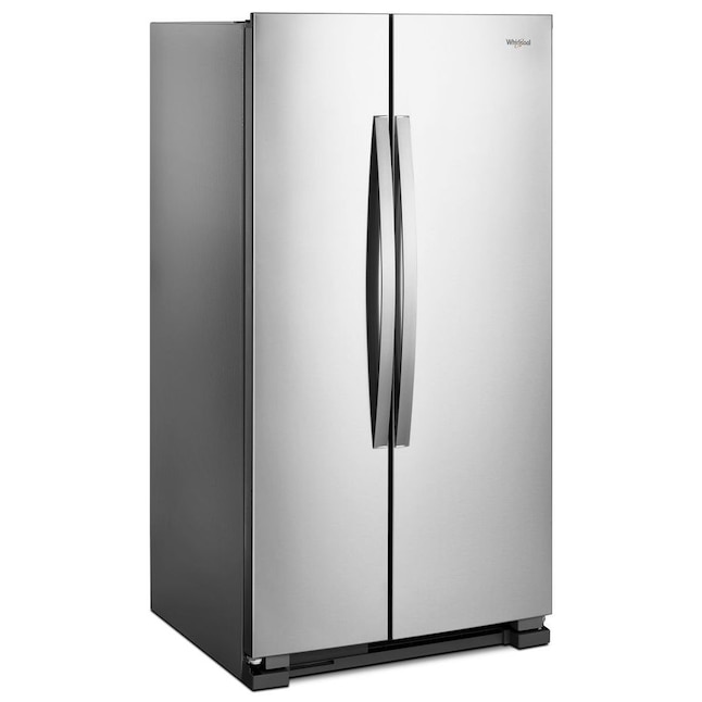 Whirlpool 33 Inch 33" Side-By-Side Refrigerator WRS312SNHM - View 5 | Fridge.com