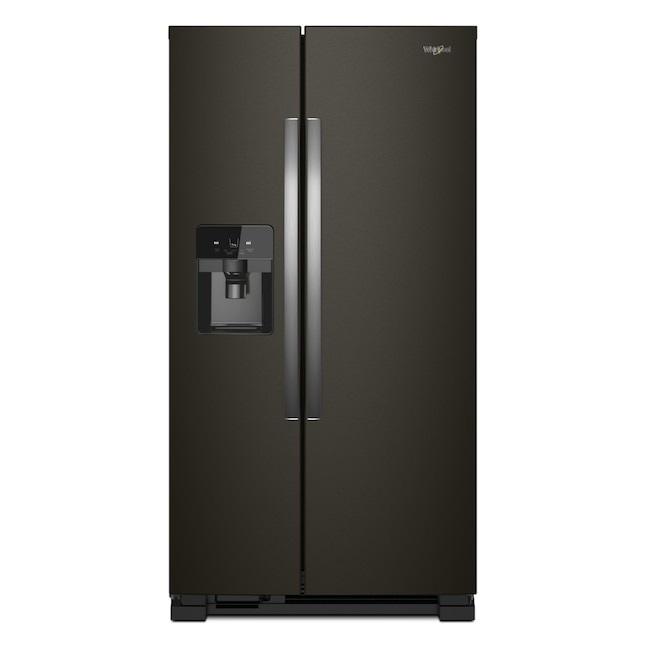Whirlpool 33 Inch 33" Side-By-Side Refrigerator WRS321SDHV - View 3 | Fridge.com