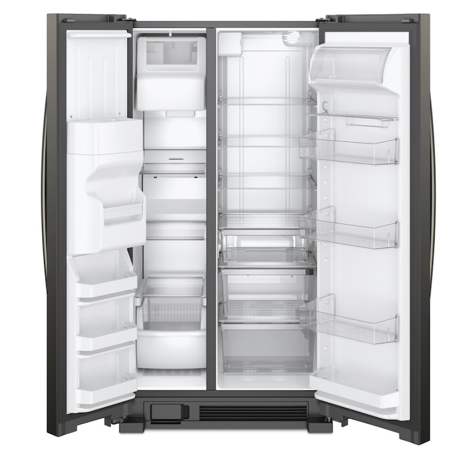 Whirlpool 33 Inch 33" Side-By-Side Refrigerator WRS321SDHV - View 4 | Fridge.com