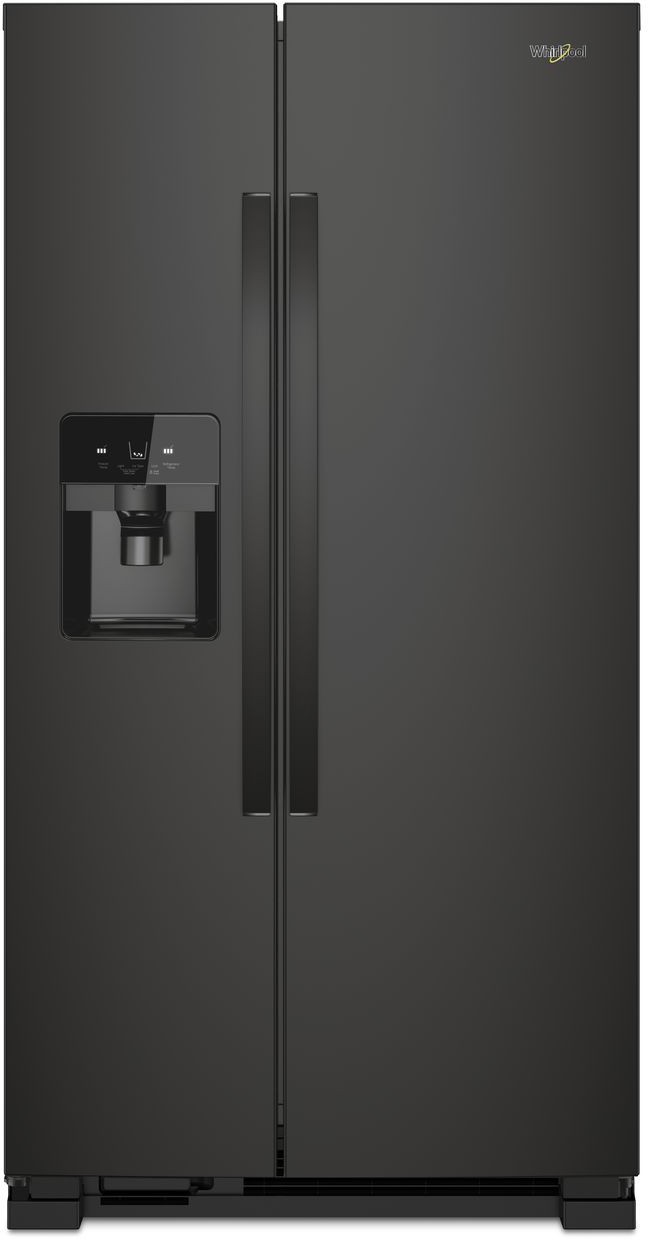 Whirlpool 33 Inch 33" Side-By-Side Refrigerator WRS331SDHW - View 5 | Fridge.com