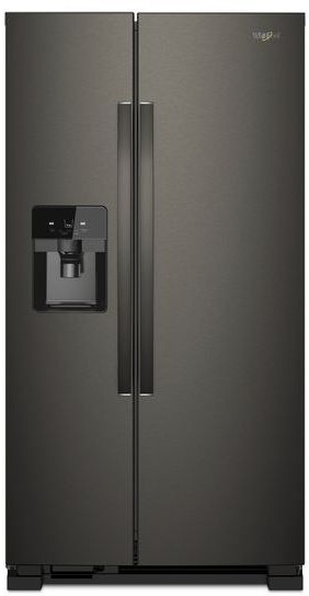 Whirlpool 33 Inch 33" Side-By-Side Refrigerator WRS331SDHW - View 6 | Fridge.com