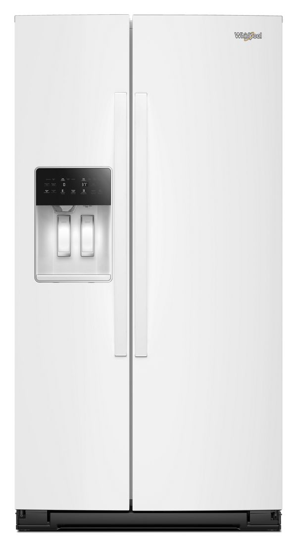 Whirlpool 36 Inch 36" Counter Depth Side-by-Side Refrigerator WRSC5536RW | Fridge.com