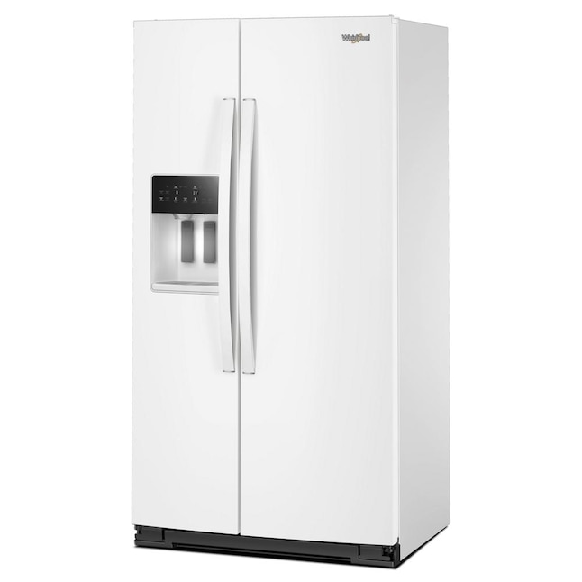 Whirlpool 36 Inch 36" Counter Depth Side-By-Side Refrigerator WRSC5536RW - View 6 | Fridge.com