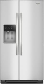 Whirlpool 36 Inch 36" Counter Depth Side-By-Side Refrigerator WRSC5536RZ - View 2 | Fridge.com