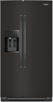 Whirlpool 36 Inch 36" Side-By-Side Refrigerator WRSF5536RV - View 2 | Fridge.com