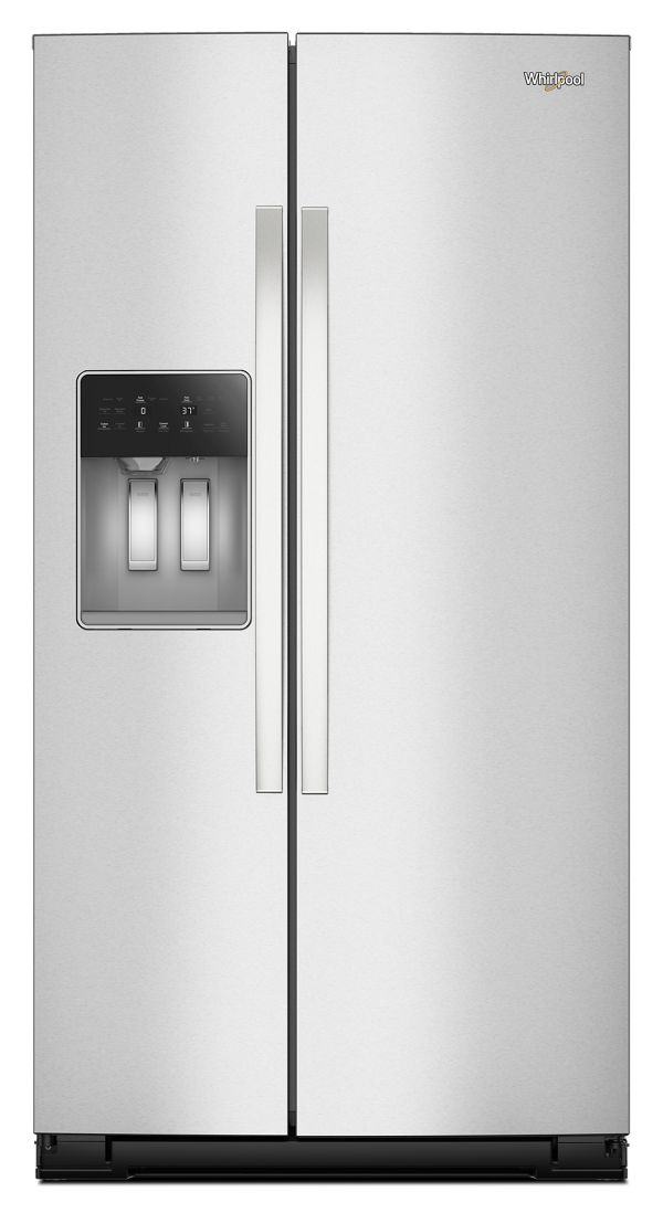 Whirlpool 36 Inch 36" Counter Depth Side-by-Side Refrigerator WRSF5536RZ | Fridge.com