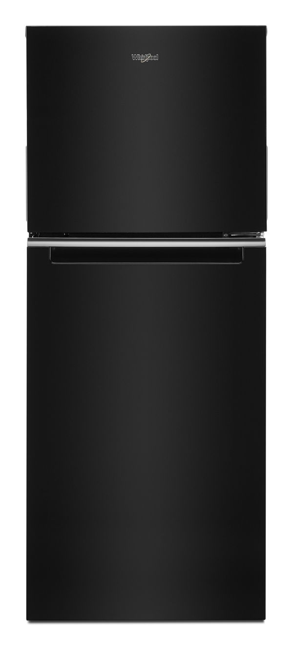 Whirlpool 24 in. Wide Top-Freezer Refrigerator in Black 11.6 cu. ft. | Fridge.com