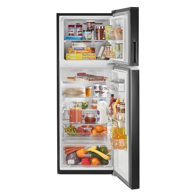 Whirlpool 24 Inch Top Freezer Refrigerator WRT313CZLB - View 6 | Fridge.com