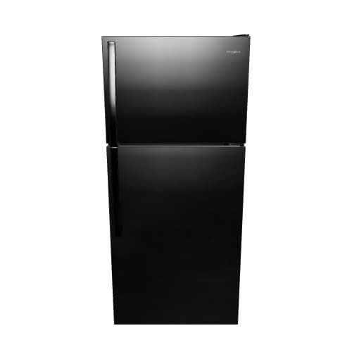 Whirlpool 28 Inch 28" Top Freezer Refrigerator WRT314TFDB - View 2 | Fridge.com