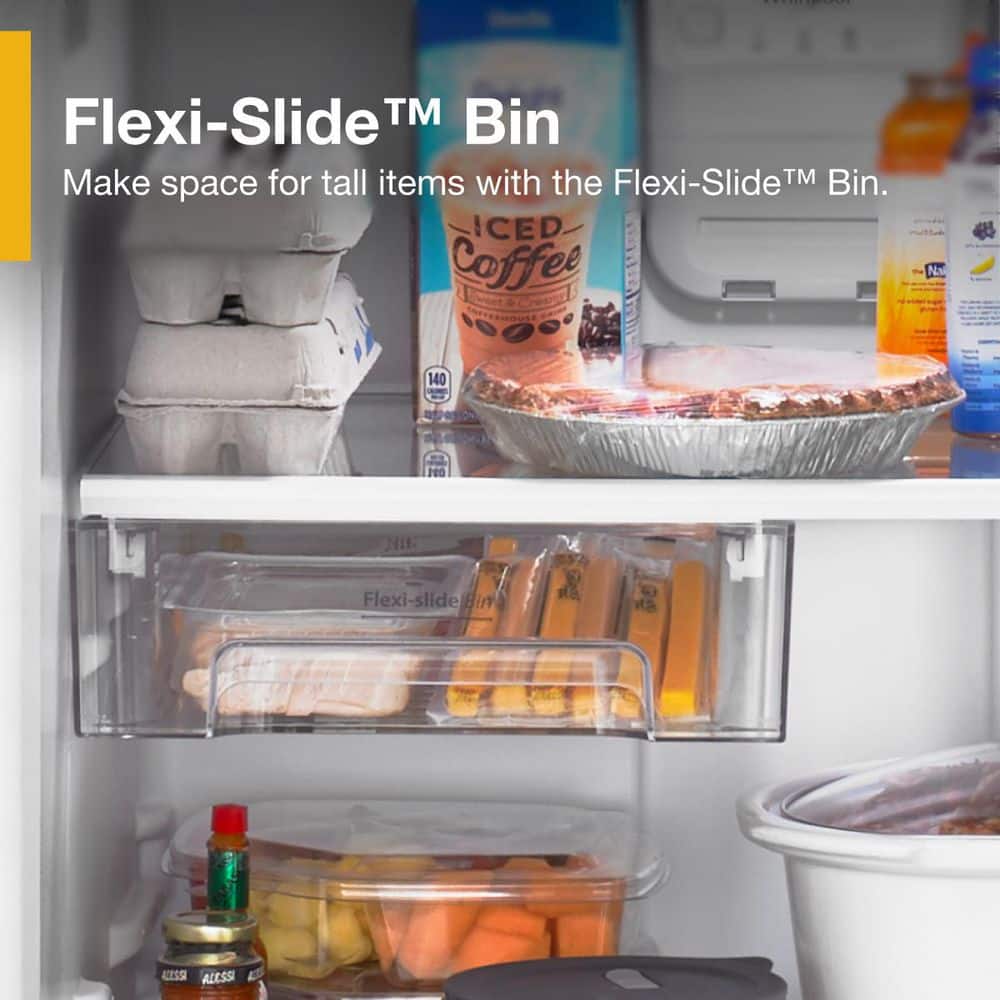 Whirlpool WRT318FMDB 18 cu ft Top Freezer Refrigerator - View 6 | Fridge.com