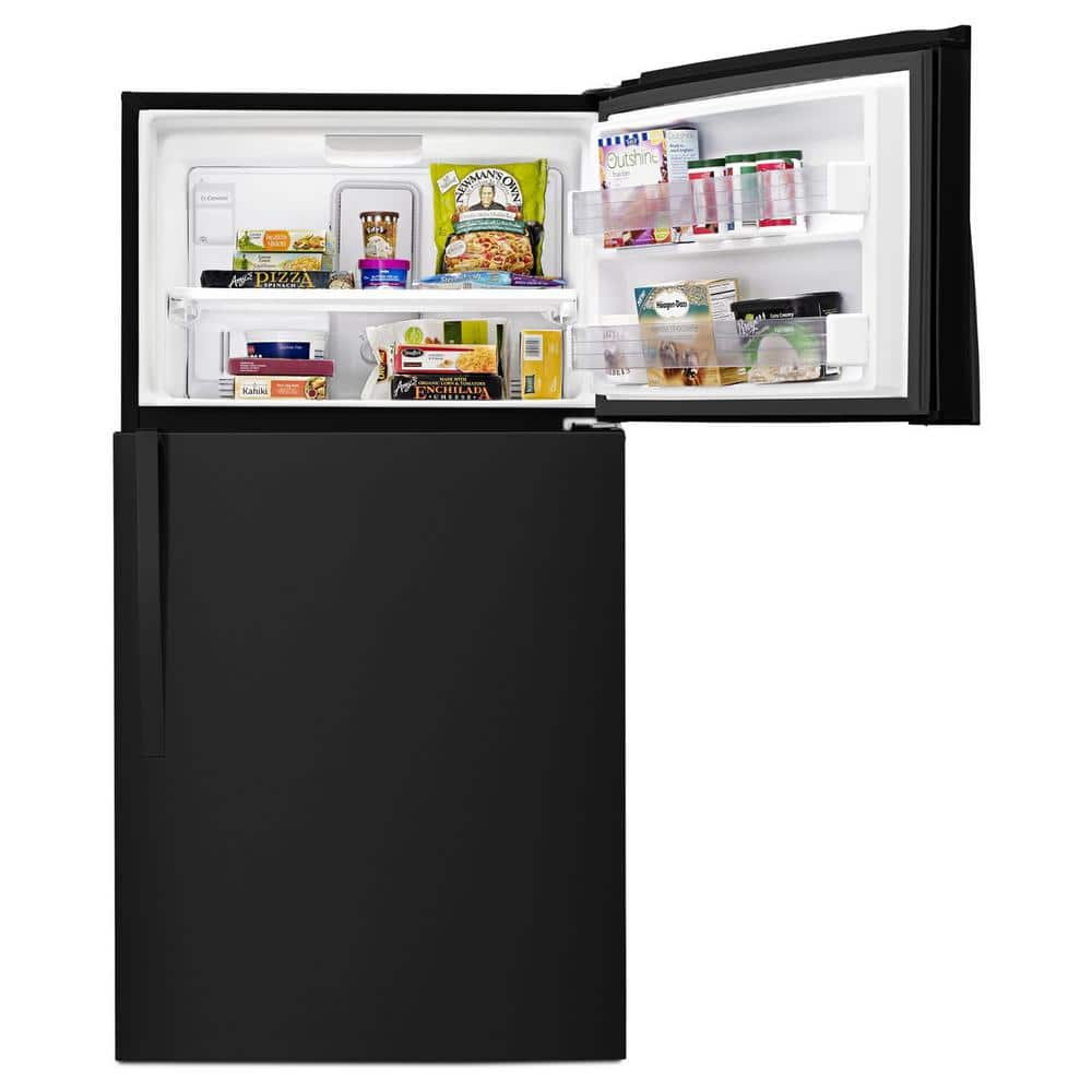 Whirlpool 33 Inch 33" Top Freezer Refrigerator WRT511SZDB - View 5 | Fridge.com