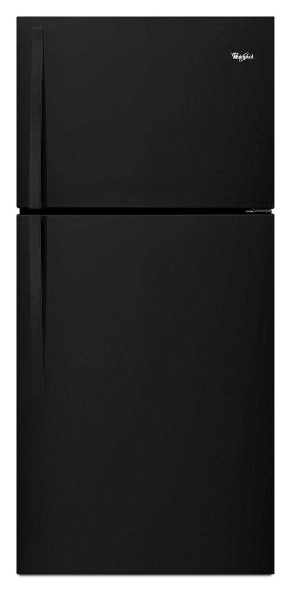 Whirlpool 30 Inch 30" Top Freezer Refrigerator WRT519SZDB | Fridge.com