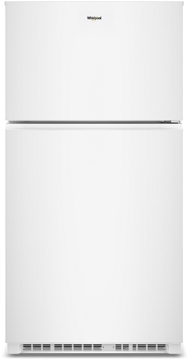 Whirlpool - 21.3 Cu. Ft. Wide Top Freezer Refrigerator with Total Coverage Cooling - White — FIN-0019869 | Fridge.com