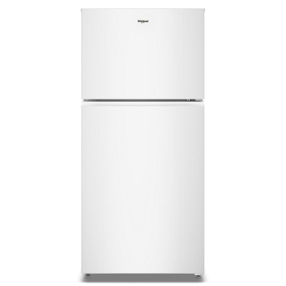 Whirlpool 30 in. Wide Top Freezer Refrigerator With Ice Maker In White 19 cu. ft. - View 2 | Fridge.com
