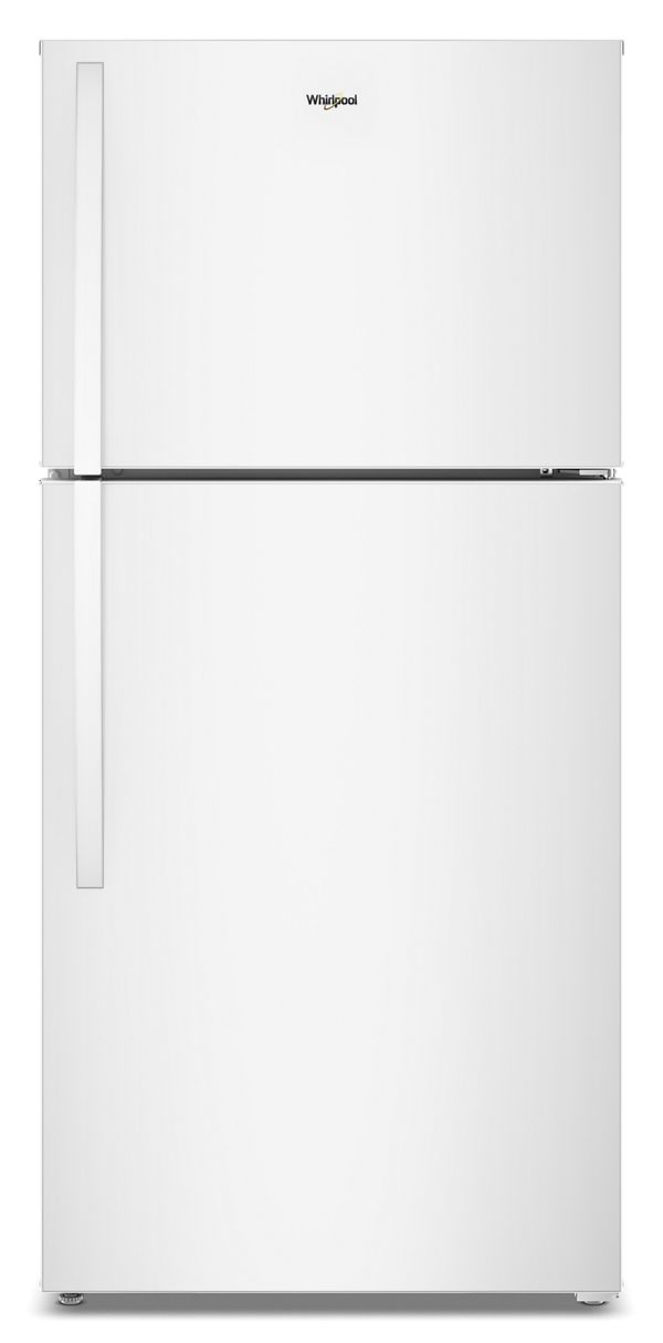 Whirlpool 30 Inch 30" Top Freezer Refrigerator WRTX7419SW | Fridge.com