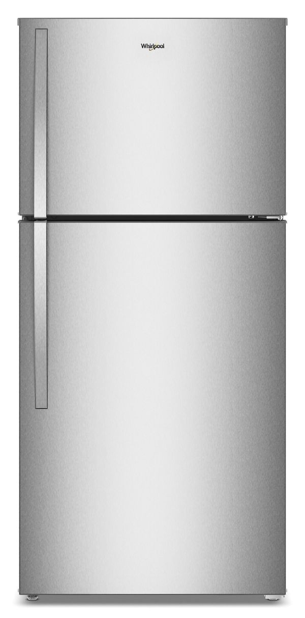 Whirlpool 29.5 in. Wide Top Freezer Refrigerator with Total Coverage Cooling- 19.2 Cu. Ft. | Fridge.com