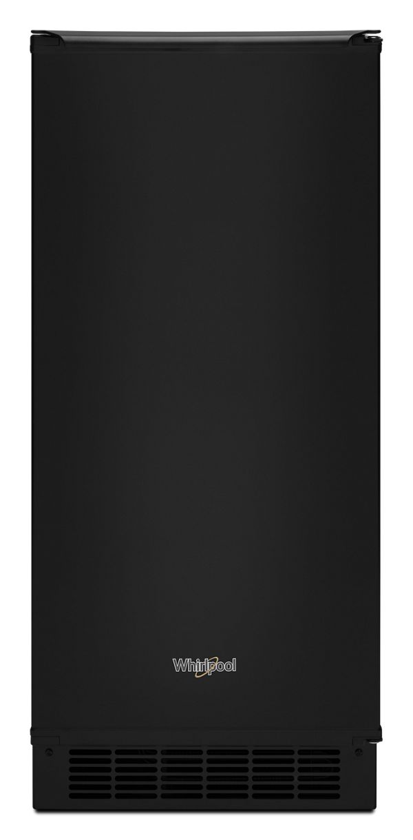 Whirlpool 15 in. Icemaker with Clear Ice Technology in Black 15 in. WUI75X15HB | Fridge.com