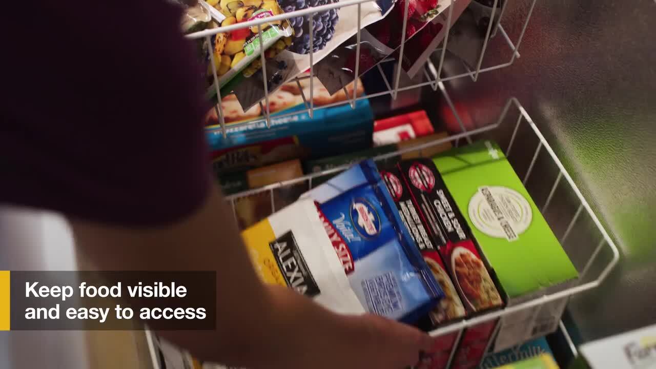 Whirlpool Convertible Freezer to Refrigerator with Baskets in White 16 Cu. Ft. WZC5116LW | Fridge.com