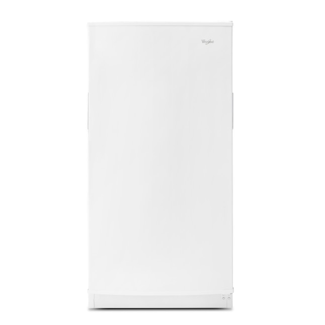 Whirlpool Upright Freezer With LED Lighting In White 18 cu. ft. - View 2 | Fridge.com