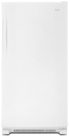 Whirlpool - 19.6 cu. ft. Frost-Free Upright Freezer With Temperature Alarm - White - View 2 | Fridge.com