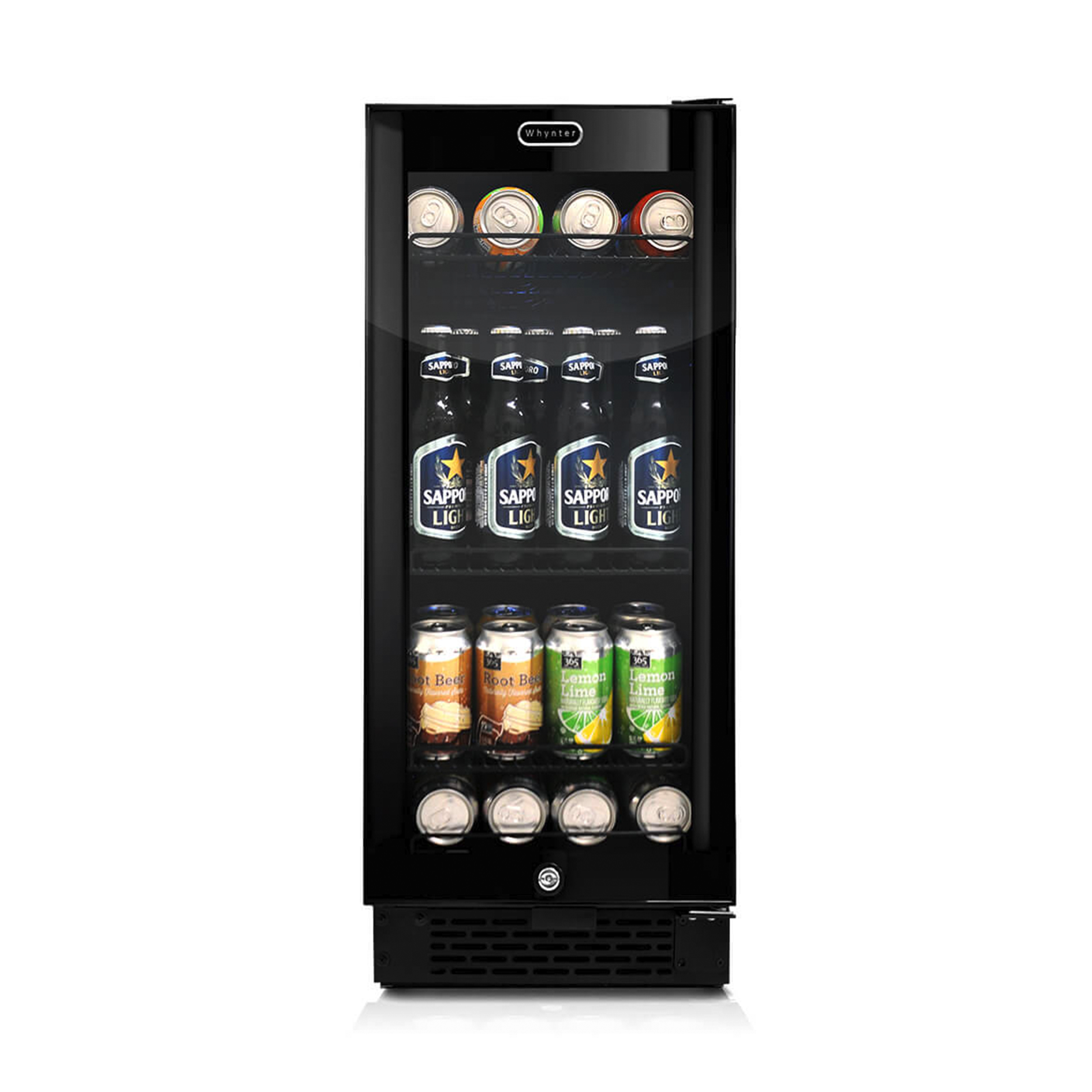 Whynter - 3.4 cu. ft. Mini Fridge - Black - View 2 | Fridge.com