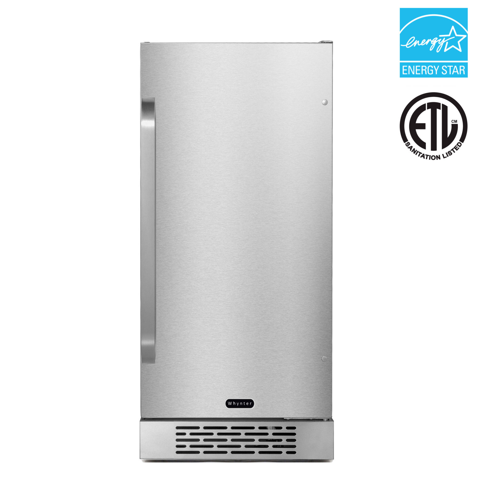 Whynter 3.0 cu.ft. Indoor Outdoor Beverage Refrigerator Stainless Steel | Fridge.com