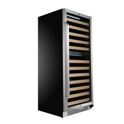 Whynter 92 Bottle Dual Zone Built-In Wine Refrigerator | Fridge.com