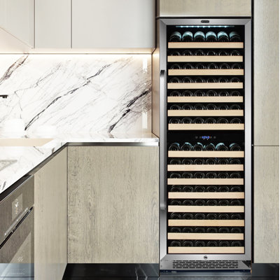 Whynter 164 Bottle Dual Zone Built-In Wine Refrigerator | Fridge.com