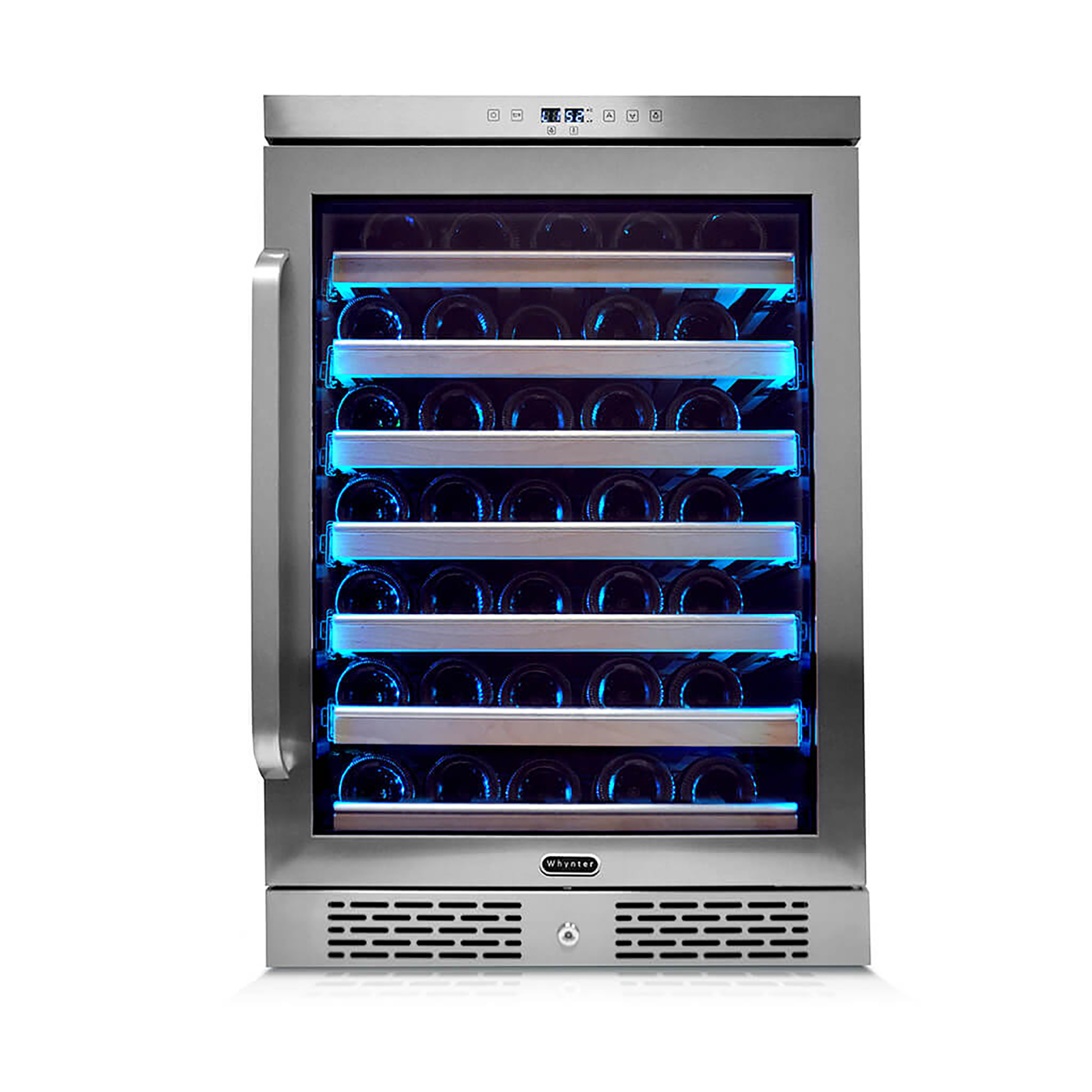 Whynter Elite 24'' Width Spectrum Lightshow 54 Bottle Built-In Wine Refrigerator With Touch Control - View 2 | Fridge.com