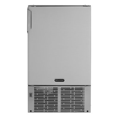 Whynter MIM-14231SS 14'' Undercounter Automatic Stainless Steel Marine 23lb Daily Output Ice Makers, One Size | Fridge.com