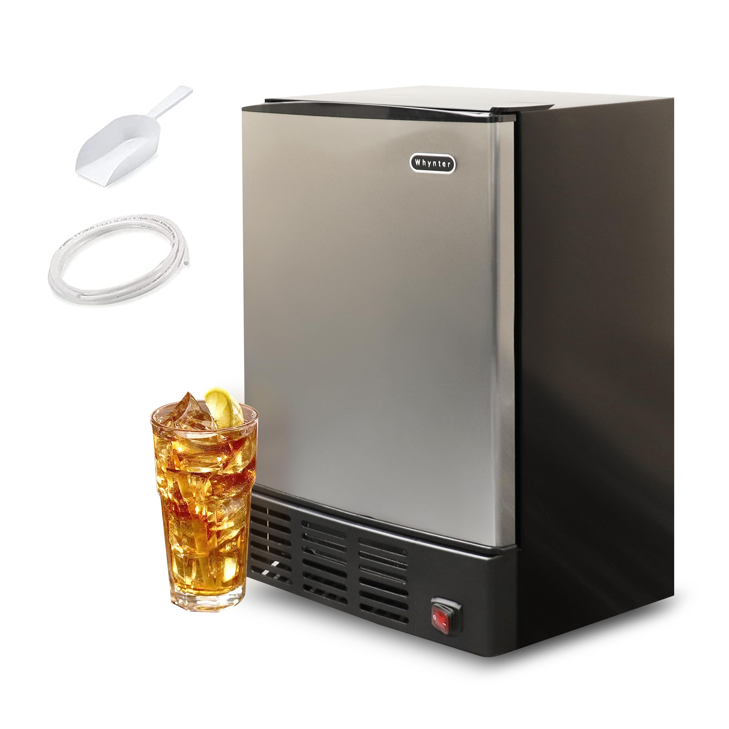 Whynter UIM-155 Stainless Steel Built-In Ice Maker | Fridge.com
