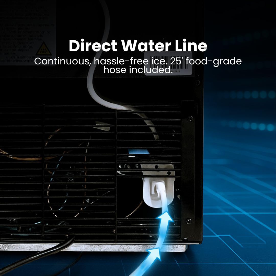 Whynter 12 Lb. Stainless Steel Built-In Ice Maker - View 5 | Fridge.com