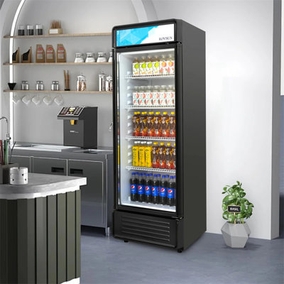 25" 12.2 Cu.Ft. 280W 115V Black Beverage Refrigerator | Fridge.com