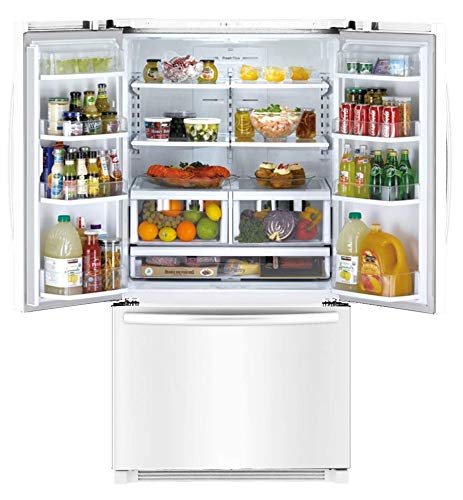 Winia WRFS26ABWD French Door Non-Dispenser Refrigerator, 26.1 cu.ft, White - View 4 | Fridge.com