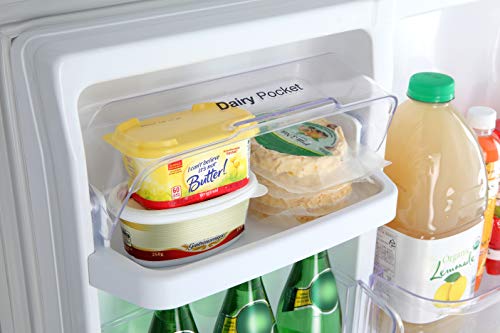Winia WTE21GSWMD 21 cu. ft. Top Mount Refrigerator With Factory Installed Ice Maker - White - View 4 | Fridge.com