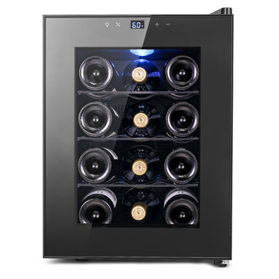 Yeego 12-bottle Freestanding Wine Cooler | Fridge.com