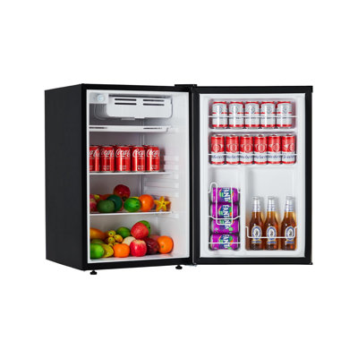 4.5 Cu.Ft Mini Fridge with Freezer, 7Setting Adjustable Thermostat, 38dB Low Noise EnergyEfficient Small — Yesurprise, model c90-XVfBUpV0X-X292L