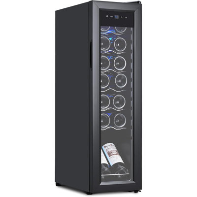 14-Bottle Freestanding Wine Cooler Refrigerator with Digital Touch Temperature Control, 4164F  Home, Office, Hotel Bar | Fridge.com