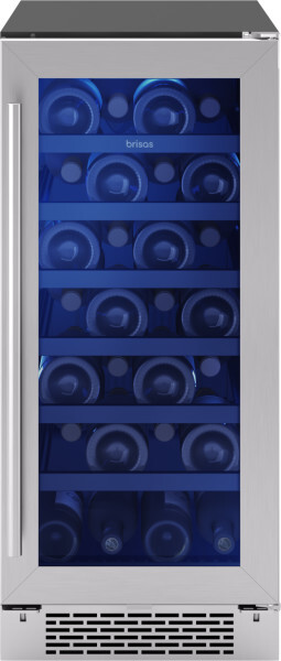Zephyr Brisas 15 In. 28-Bottle Single Zone Wine Cooler | Fridge.com